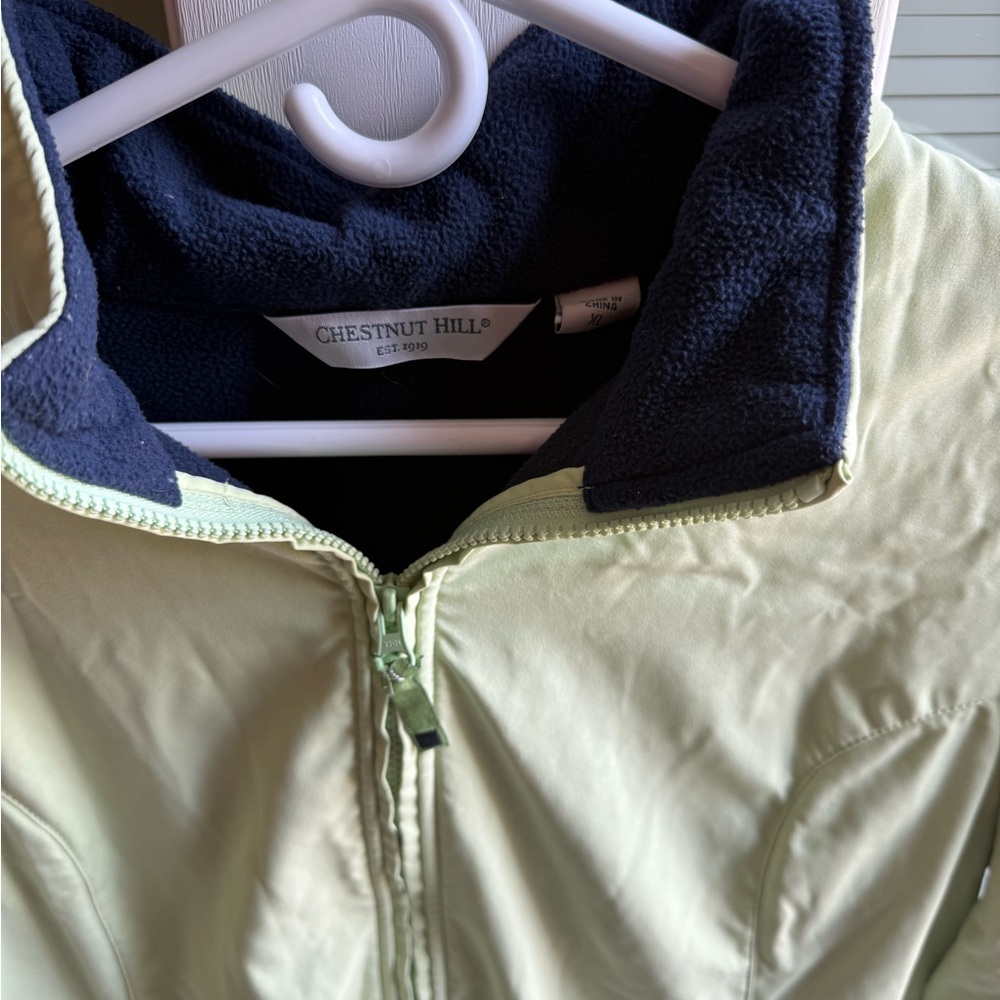 Light Green Zip-Up Jacket - Picture 3 of 7